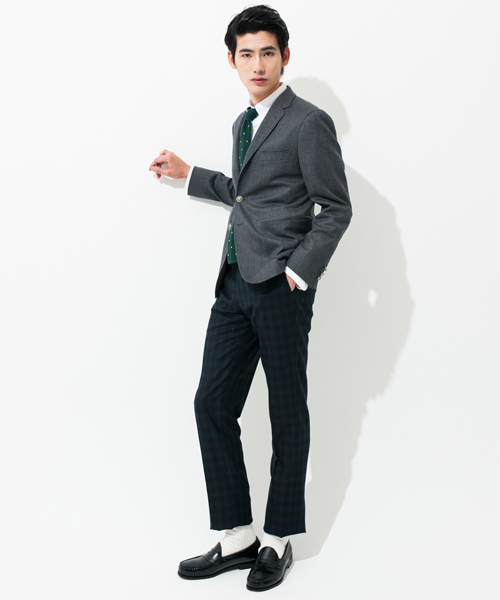 green label relaxing(グリーンレーベルリラクシング)の「□WOOL BLAZER ジャケット(テーラードジャケット・メンズ・ダークグレー/ネイビー・SMALL/X-SMALL/MEDIUM/X-LARGE/LARGE)」の13枚目の写真