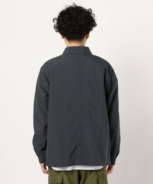 DANTON カバーオール 青タグ　サイズ42 オリーブ BEAMS（ビームス）DANTON / カバーオール ジャケット（ブルゾン