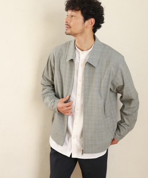 Global ジャケット アウター Work グローバルワーク のファッション Work ブルゾン Carremanスイングトップ ブルゾン 21福袋