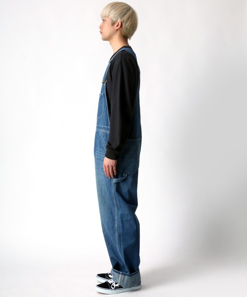 Lee(リー)の「Lee/リー DUNGAREES OVERALL/オーバーオール(サロペット/オーバーオール・メンズ・ストライプ/ブルー系その他/ライトインディゴブルー/インディゴブルー/ブラック/ブラウン/アイボリー・S/L/XL/M)」の18枚目の写真
