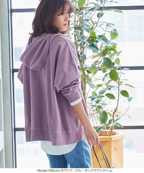 KOBE LETTUCE(コウベレタス)の「選べる3typeネックコットン無地Tシャツ(Tシャツ/カットソー・レディース・ホワイト/ホワイト系その他/ホワイト系その他2/ホワイト系その他5/ホワイト系その他3/ホワイト系その他4・1/2/3)」の11枚目の写真