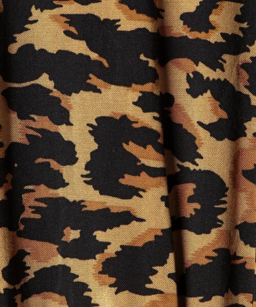 beach lunch lounge（ビーチランチラウンジ）の「＜beach lunch lounge＞ウエストギャザーノースリーブワンピース ο（ワンピース・レディース・レッド/ベージュ・SMALL）」の18枚目の写真