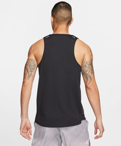 Nike ナイキ　トレイル　タンクトップブラック　Lサイズ　ランニング　ジム NIKE - Nike ナイキ トレイル タンクトップブラック Lサイズ