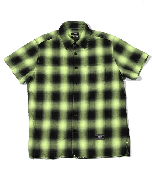 TMT（ティーエムティー）の「OMBRE CHECK SHORT SLEEVES SHIRTS  