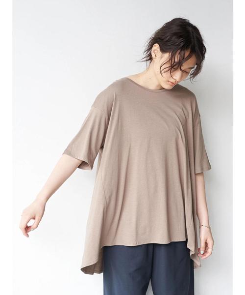 AMERICAN HOLIC(アメリカンホリック)の「バックタックカットチュニック 〇*(Tシャツ/カットソー・レディース・ブラック/オフホワイト/モカ/キャメル/その他7・FREE)」の22枚目の写真