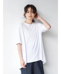 バックタックカットチュニック 〇*