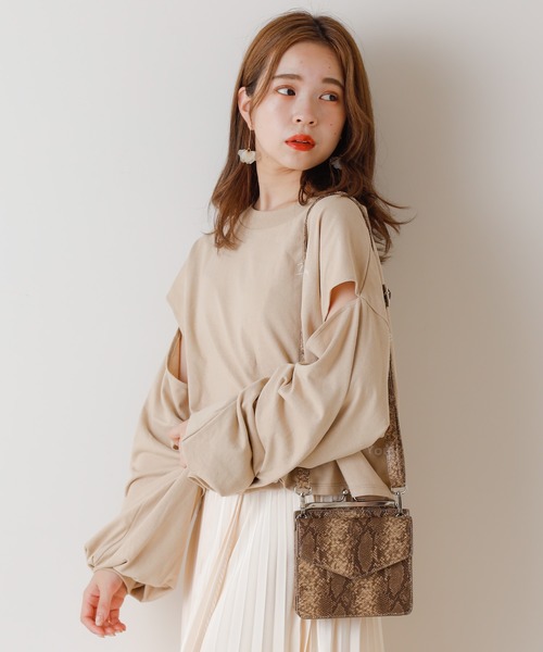 Who S Who Chico チコ の マルチウェイルーズロゴロンt Tシャツ カットソー Wear Who S Who Chico チコ の マルチウェイルーズロゴロンt Tシャツ カットソー Wear