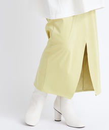 DouDou | 【新色追加】スウェードタイトスリットスカート(スカート)