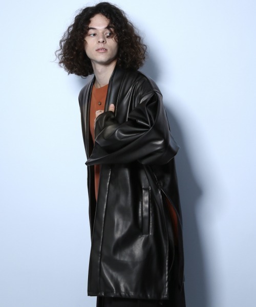 HARE（ハレ）の「レザーサムエコート(HARE)（その他アウター）」 - WEAR