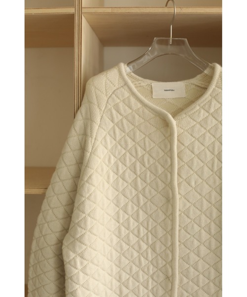 TODAYFUL（トゥデイフル）の「キルティングニットコート(Quilting Knit Coat)（その他アウター）」 - WEAR