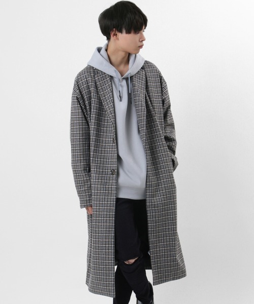 セール オーバーサイズ ドロップショルダー チェスターコート チェスターコート Make A Ray メイク ア レイ のファッション通販 Zozotown
