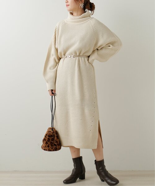 セール 片畦タートルニットワンピース ワンピース Frames Ray Cassin フレームスレイカズン のファッション通販 Zozotown