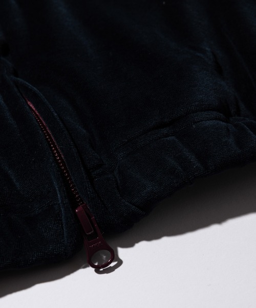 glamb(グラム)の「Velour track jersey / ベロアトラックジャージー(ジャージ・メンズ・ブルー系その他/ブラック系その他・S/M/L)」の6枚目の写真