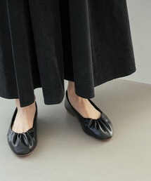 niko and... | オリジナルギャザーフラットパンプス(パンプス)