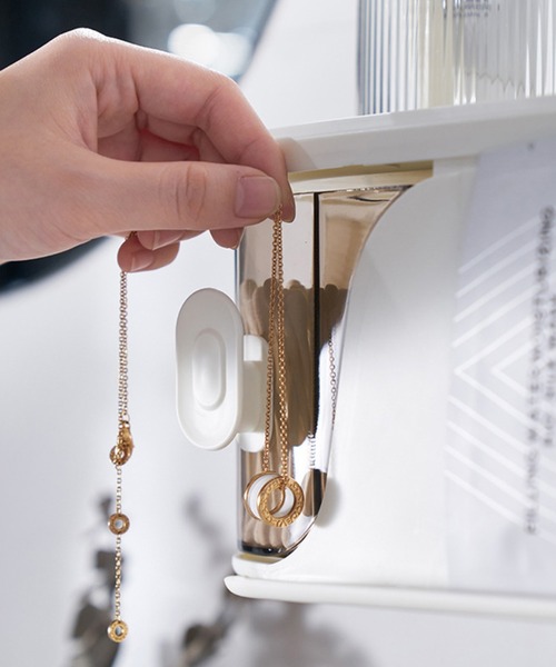 aimoha（アイモハ）の「洗面台スキンケア収納ティッシュボックス（収納グッズ・メンズ・ピンク/ホワイト/グリーン・FREE）」の17枚目の写真