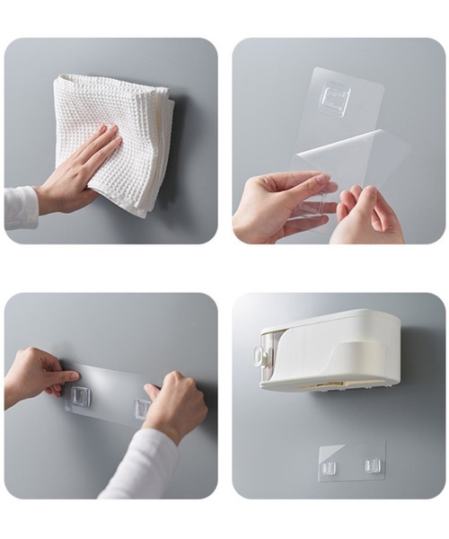 aimoha（アイモハ）の「洗面台スキンケア収納ティッシュボックス（収納グッズ・メンズ・ピンク/ホワイト/グリーン・FREE）」の18枚目の写真