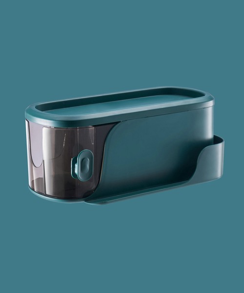 aimoha（アイモハ）の「洗面台スキンケア収納ティッシュボックス（収納グッズ・メンズ・ピンク/ホワイト/グリーン・FREE）」の14枚目の写真