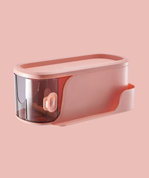 aimoha（アイモハ）の「洗面台スキンケア収納ティッシュボックス（収納グッズ・メンズ・ピンク/ホワイト/グリーン・FREE）」の20枚目の写真