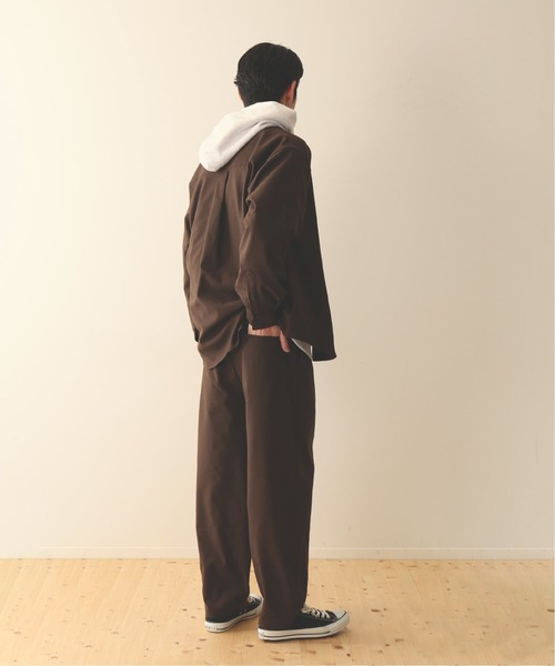 JOURNAL STANDARD(ジャーナルスタンダード)の「【DADS / ダッズ】LANATEC セットアップ/CPOシャツ+イージーパンツ/ワンマイルウェア(セットアップ・メンズ・スミクロ/ダークグリーン/ブラウン・SMALL/MEDIUM/LARGE)」の15枚目の写真