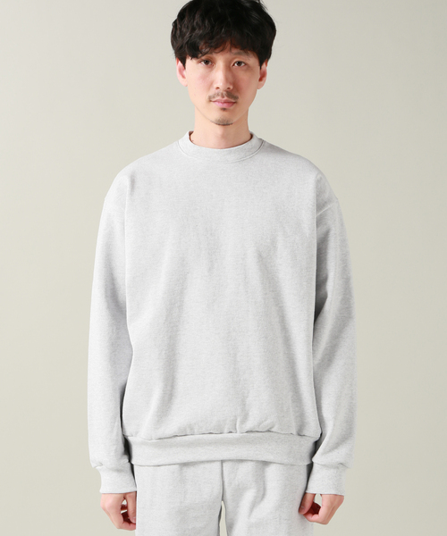 LOS ANGELES APPAREL(ロサンゼルスアパレル)の「【LA APPAREL / ロサンゼルスアパレル】14oz Heavy Fleece スウェット(Tシャツ/カットソー・メンズ・ブラック/ホワイト/ライトグレー・MEDIUM/X-LARGE/LARGE)」の4枚目の写真