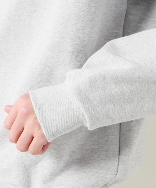 LOS ANGELES APPAREL(ロサンゼルスアパレル)の「【LA APPAREL / ロサンゼルスアパレル】14oz Heavy Fleece スウェット(Tシャツ/カットソー・メンズ・ブラック/ホワイト/ライトグレー・MEDIUM/X-LARGE/LARGE)」の10枚目の写真
