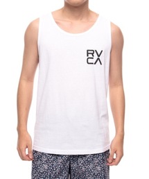 RVCA メンズ  FORMING RVCA TANK タンクトップ【2021年春夏モデル】/ルーカ タンクトップ マッスルタンク バックプリント