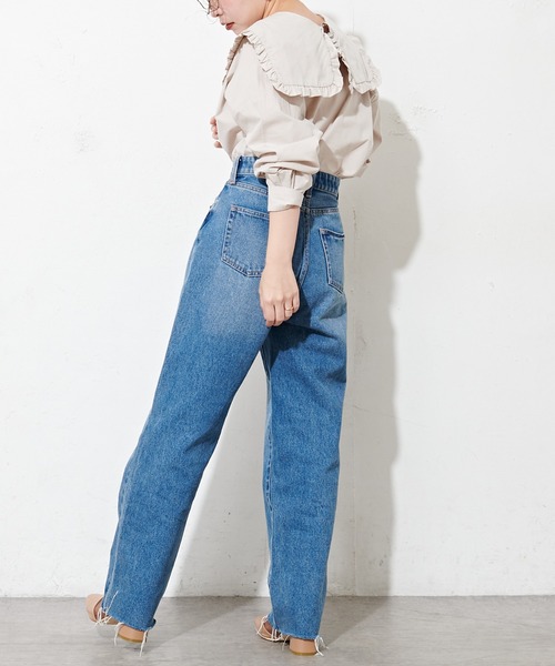 natural couture（ナチュラルクチュール）の「ビッグ2WAYブラウス（シャツ/ブラウス・レディース・オフホワイト/ベージュ・FREE）」の12枚目の写真