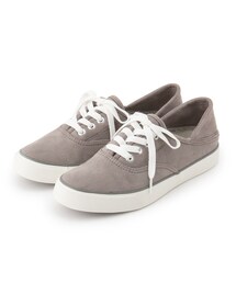 SHOO・LA・RUE | 【かかとやわらか】エコスェードスニーカー(スニーカー)