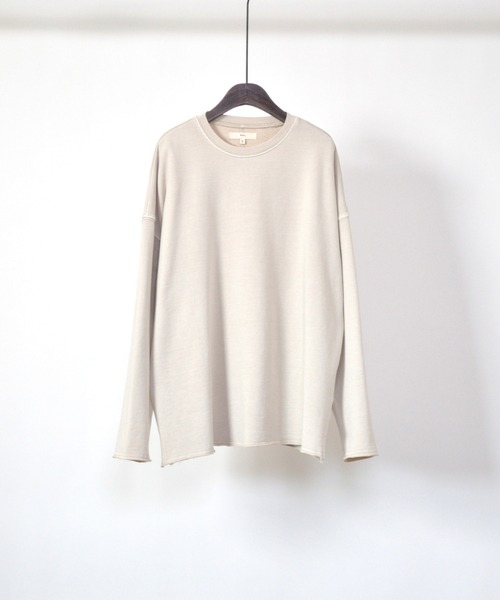 30/16裏毛ピグメント/タイダイ染めスウェット（スウェット）｜Revo.（レボ）