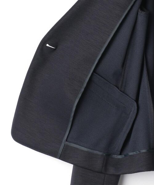 closet story(クローゼットストーリー)の「<closet story>□ポンチ カラーレス ジャケット -手洗い可能-(ノーカラージャケット・レディース・ベージュ/ネイビー・SMALL/MEDIUM)」の21枚目の写真