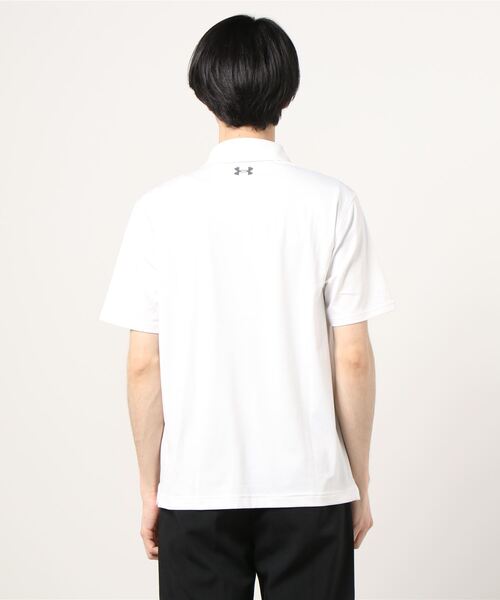 UNDER ARMOUR（アンダーアーマー）の「UAパフォーマンス ポロ（ゴルフ/MEN）（ポロシャツ・メンズ・ブラック/ネイビー/ホワイト・SM/XXL/MD/XL/LG）」の5枚目の写真
