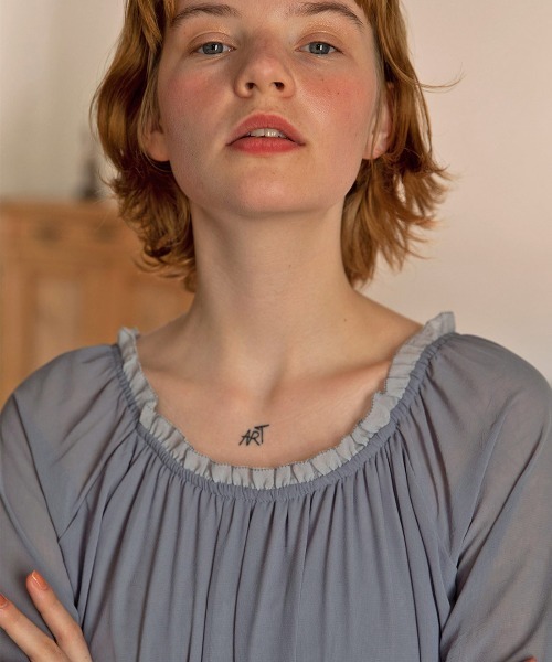 mangata（モンガータ）の「【ZOZO限定カラーあり】Petal onepiece（ワンピース・レディース・ベージュ/ブルー/ピンク・FREE）」の15枚目の写真