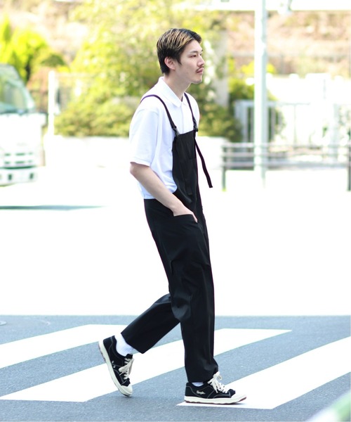 JOURNAL STANDARD relume（ジャーナルスタンダード　レリューム）の「【THOUSAND MILE/サウザンドマイル】別注オーバーオール（サロペット/オーバーオール・メンズ・ブラック/カーキ/ベージュ・LARGE/MEDIUM）」の14枚目の写真