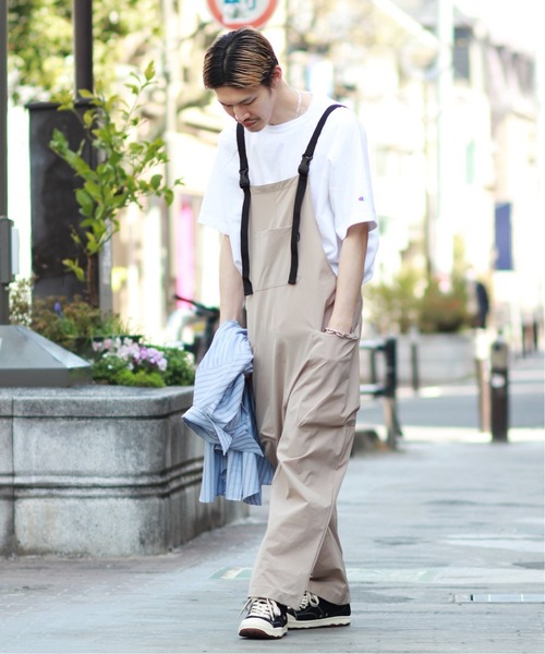 JOURNAL STANDARD relume（ジャーナルスタンダード　レリューム）の「【THOUSAND MILE/サウザンドマイル】別注オーバーオール（サロペット/オーバーオール・メンズ・ブラック/カーキ/ベージュ・LARGE/MEDIUM）」の17枚目の写真