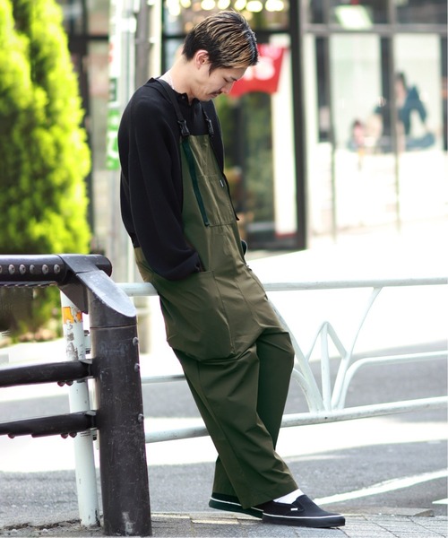 JOURNAL STANDARD relume（ジャーナルスタンダード　レリューム）の「【THOUSAND MILE/サウザンドマイル】別注オーバーオール（サロペット/オーバーオール・メンズ・ブラック/カーキ/ベージュ・LARGE/MEDIUM）」の8枚目の写真