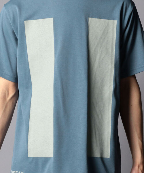 DESCENTE（デサント）の「【DESCENTE ddd/デサント ディーディーディー】DHURJA67 BREAK T-SHRIT Tシャツ（Tシャツ/カットソー・メンズ・ベージュ/ブラウン/グレイッシュブルー・M/L）」の11枚目の写真