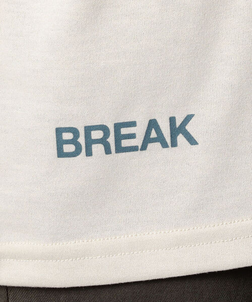 DESCENTE（デサント）の「【DESCENTE ddd/デサント ディーディーディー】DHURJA67 BREAK T-SHRIT Tシャツ（Tシャツ/カットソー・メンズ・ベージュ/ブラウン/グレイッシュブルー・M/L）」の12枚目の写真