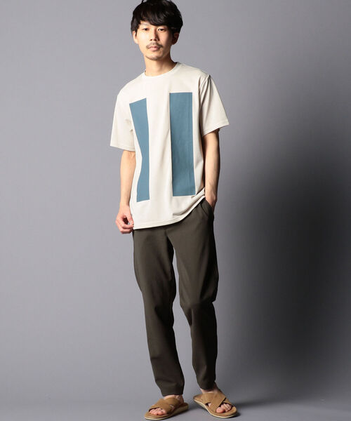 DESCENTE（デサント）の「【DESCENTE ddd/デサント ディーディーディー】DHURJA67 BREAK T-SHRIT Tシャツ（Tシャツ/カットソー・メンズ・ベージュ/ブラウン/グレイッシュブルー・M/L）」の15枚目の写真