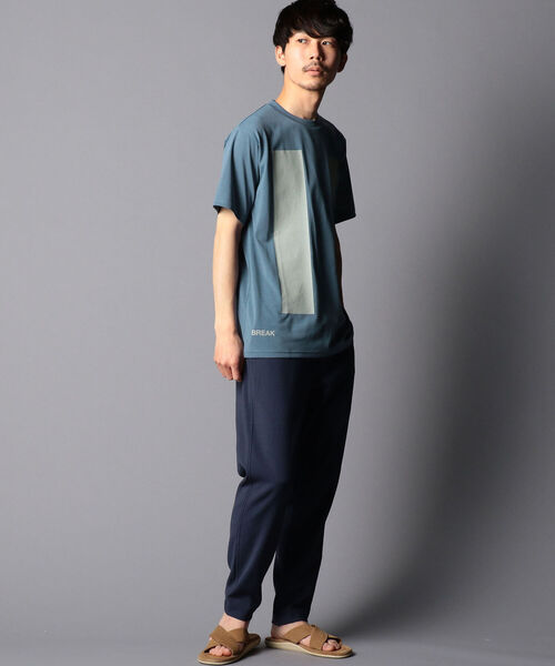 DESCENTE（デサント）の「【DESCENTE ddd/デサント ディーディーディー】DHURJA67 BREAK T-SHRIT Tシャツ（Tシャツ/カットソー・メンズ・ベージュ/ブラウン/グレイッシュブルー・M/L）」の16枚目の写真