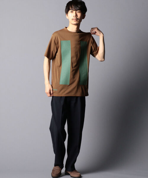 DESCENTE（デサント）の「【DESCENTE ddd/デサント ディーディーディー】DHURJA67 BREAK T-SHRIT Tシャツ（Tシャツ/カットソー・メンズ・ベージュ/ブラウン/グレイッシュブルー・M/L）」の17枚目の写真