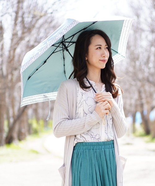 三段折り晴雨兼用折りたたみ傘 レース（折りたたみ傘）｜sankyo