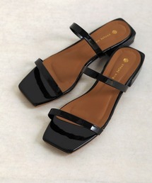 Bou Jeloud | エナメル細ベルトサンダル(サンダル)