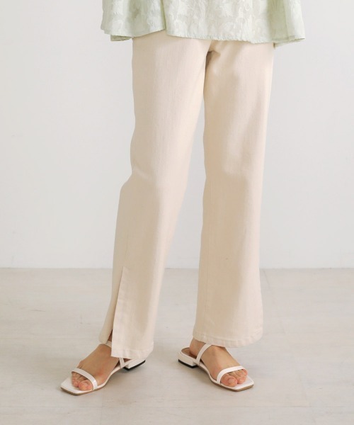 Bou Jeloud（ブージュルード）の「エナメル細ベルトサンダル（サンダル・レディース・アイボリー/ブラック/ピンク・M/L）」の6枚目の写真