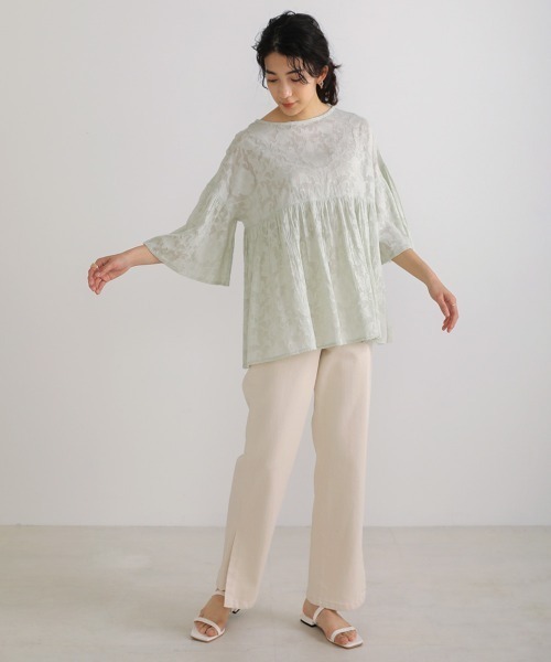 Bou Jeloud（ブージュルード）の「エナメル細ベルトサンダル（サンダル・レディース・アイボリー/ブラック/ピンク・M/L）」の4枚目の写真