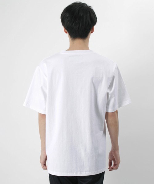 UNIVERSAL OVERALL(ユニバーサルオーバーオール)の「【UNIVERSAL OVERALL/ユニバーサルオーバーオール】 ポケットTシャツ/ワンポイント刺繍/半袖Tシャツ(Tシャツ/カットソー・メンズ・ホワイト/ライトブルー/ブラック/ベージュ/グリーン/ライトピンク/グレー/ネイビー・XL/M/L)」の19枚目の写真