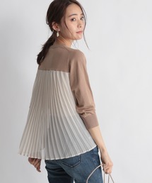 Andemiu | 【顔診断STRAIGHT】プリーツドッキングニット937950(ニット/セーター)