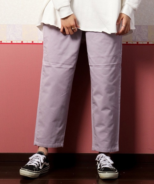 nougatine（ヌガティーヌ）の「【nougatine】ウエストゴムゆったりテーパードパンツ（その他パンツ・レディース・カーキ/チャコールグレー/ベージュ/パープル・FREE）」の16枚目の写真