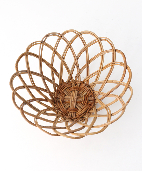 journal standard Furniture (ジャーナルスタンダードファニチャー)の「【Creer/クレエ】AROROG ROUND BASKET SS バスケット(ブランケット・レディース・その他・FREE)」の4枚目の写真