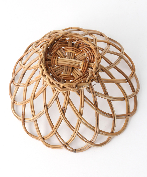 journal standard Furniture (ジャーナルスタンダードファニチャー)の「【Creer/クレエ】AROROG ROUND BASKET SS バスケット(ブランケット・レディース・その他・FREE)」の3枚目の写真