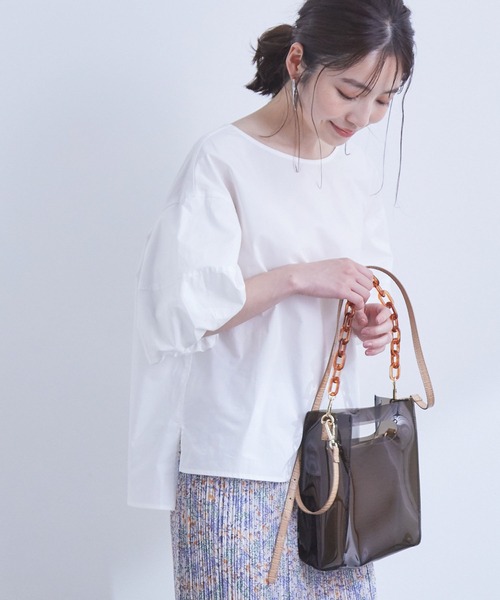 セール 美人百花4月号掲載 ボリュームスリーブブラウス シャツ ブラウス Vis ビス のファッション通販 Zozotown